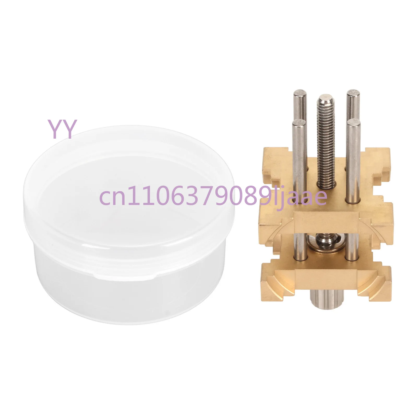 

Watch Repair Tool Set - All-Copper Movement Holder, Fixing Seat & Clamp, High-Quality