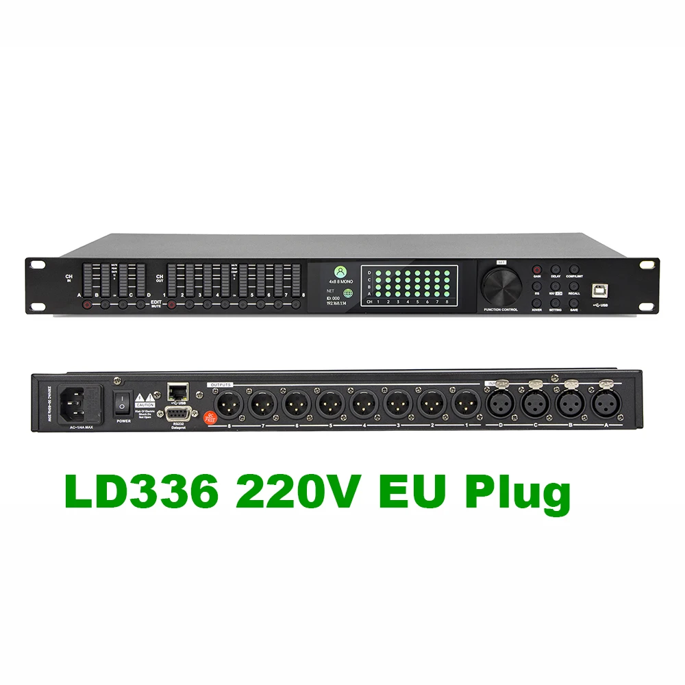 Paulkitson ld Serie profession eller digitaler Audio prozessor 32-Bit-Driverack-Audioprozessor dsp mit Tannen lautsprecher managements ystem 5