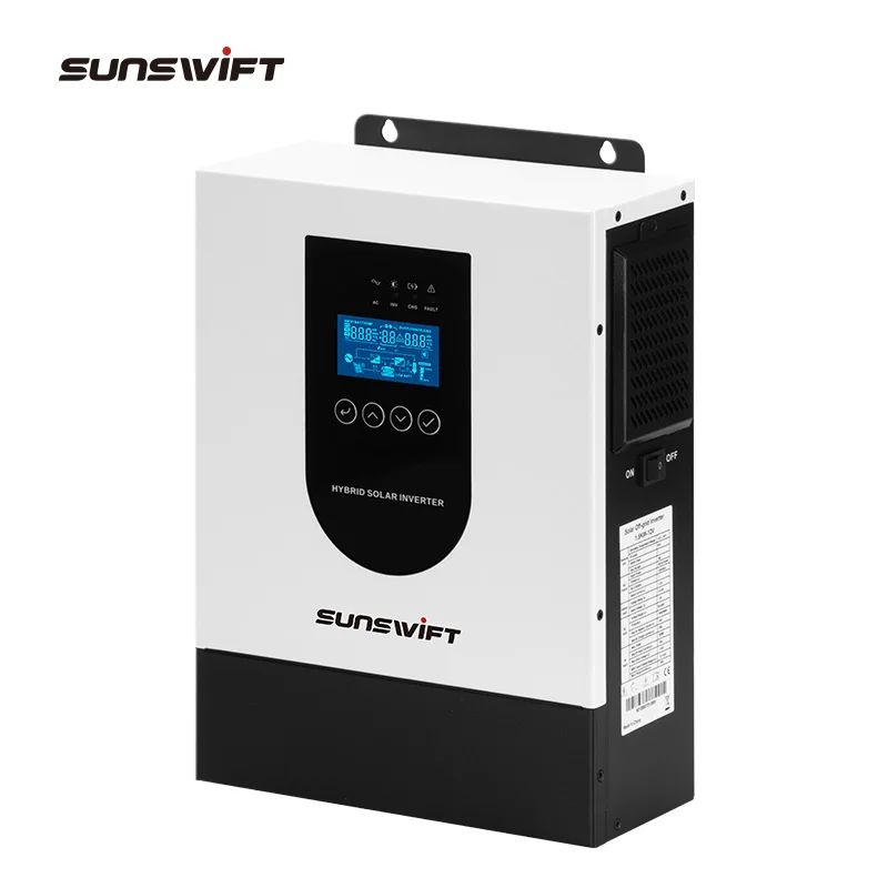 1.5KW 12V Single Output Hybrid Solar Inverter With Battery Required | 93% Efficiency | Factory Direct Africa