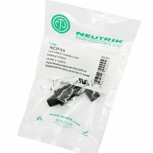 Neutrik -microphone XLR của ba canon, đầu nối nam và nữ, tắm vàng, nc3fxx, nc3mxx -b, 30pcs, 60pcs mỗi lô, mới 8 Cáp bán hàng chính XLR Neutrik - 1