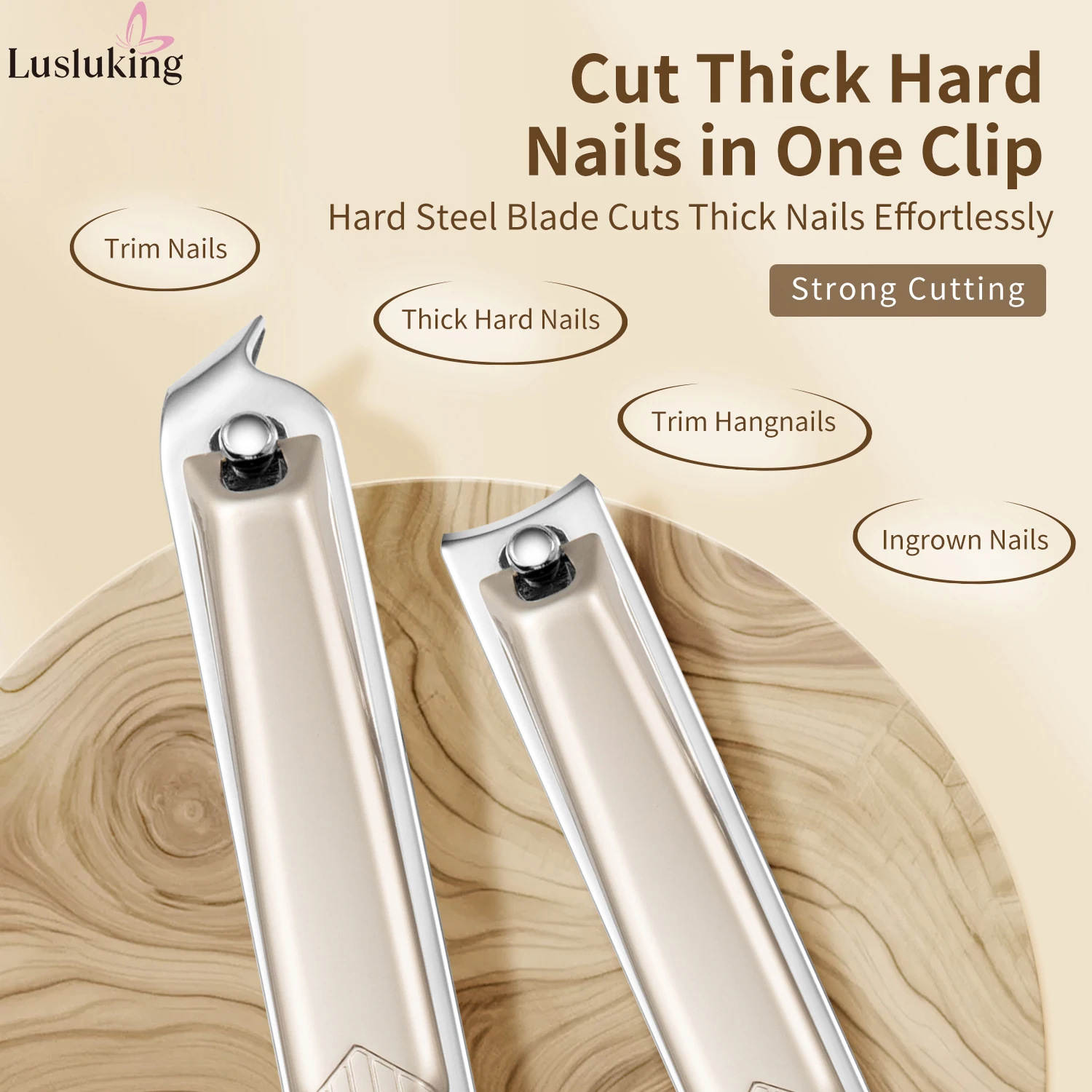 3 قطعة الفولاذ المقاوم للصدأ مسمار المقص مجموعة صندوق تخزين مقص أظافر القاطع أدوات مانيكير المتقلب مع ملف الأظافر الزجاجية نانو #5