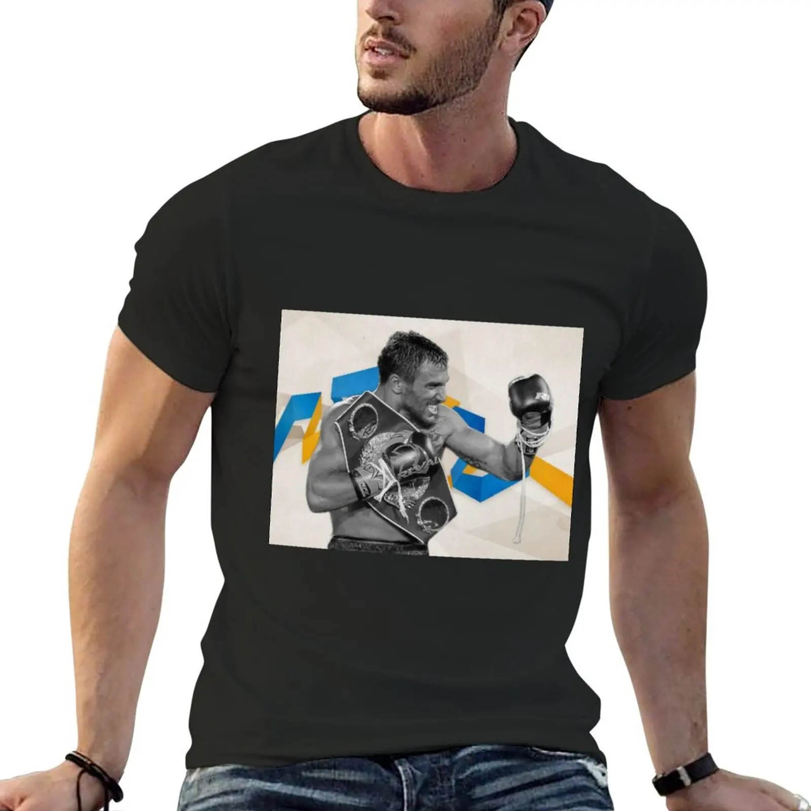 Lomachenko is the fighter T-Shirt sports fans shirts graphic tees anime tshirt korean fashion mens cotton t shirts