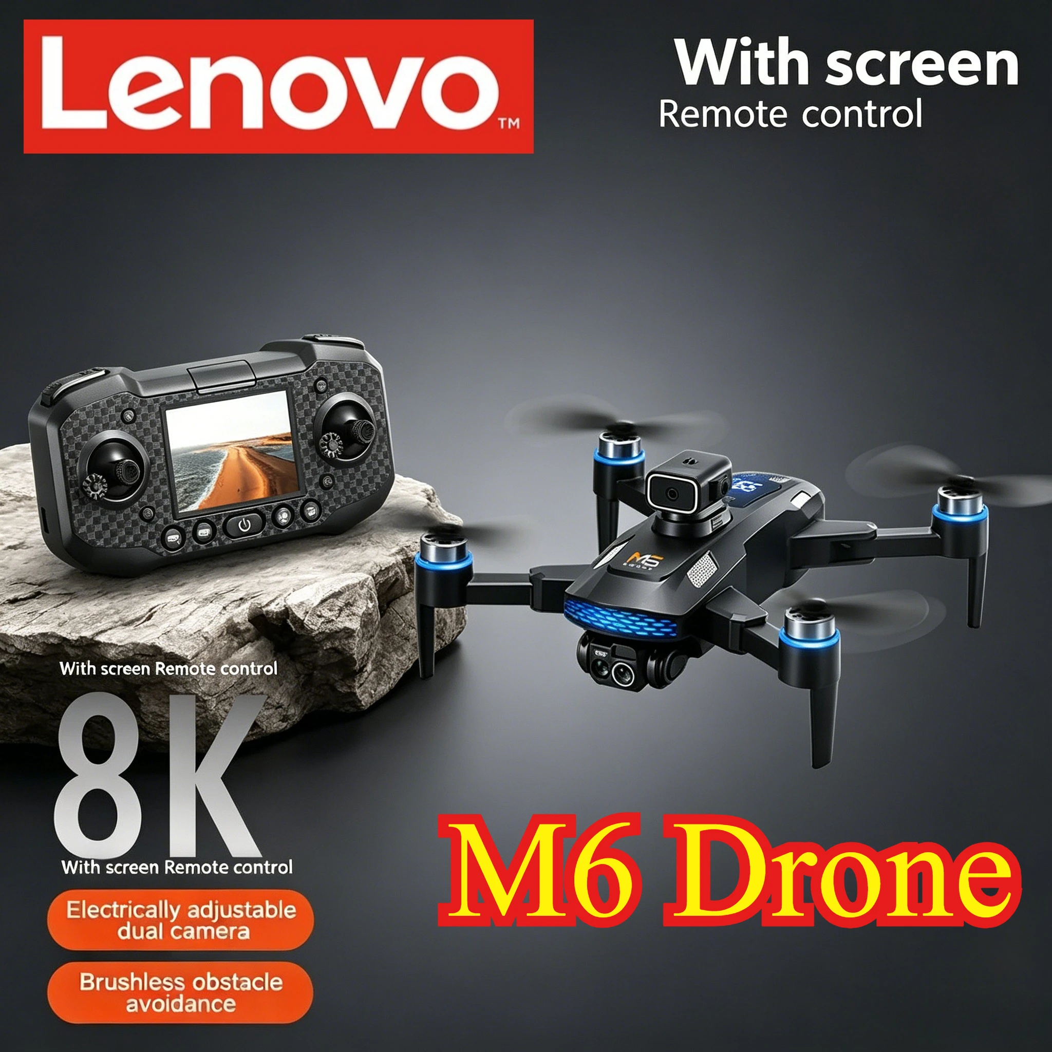 Lenovo M6 Drone 8K …