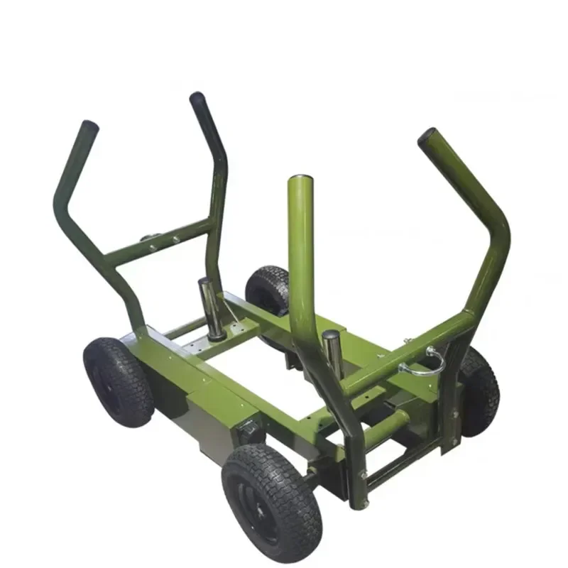 Gym weight-bearing tank sled wheeled track and field sports training tuning double resistance sprint burst push pull