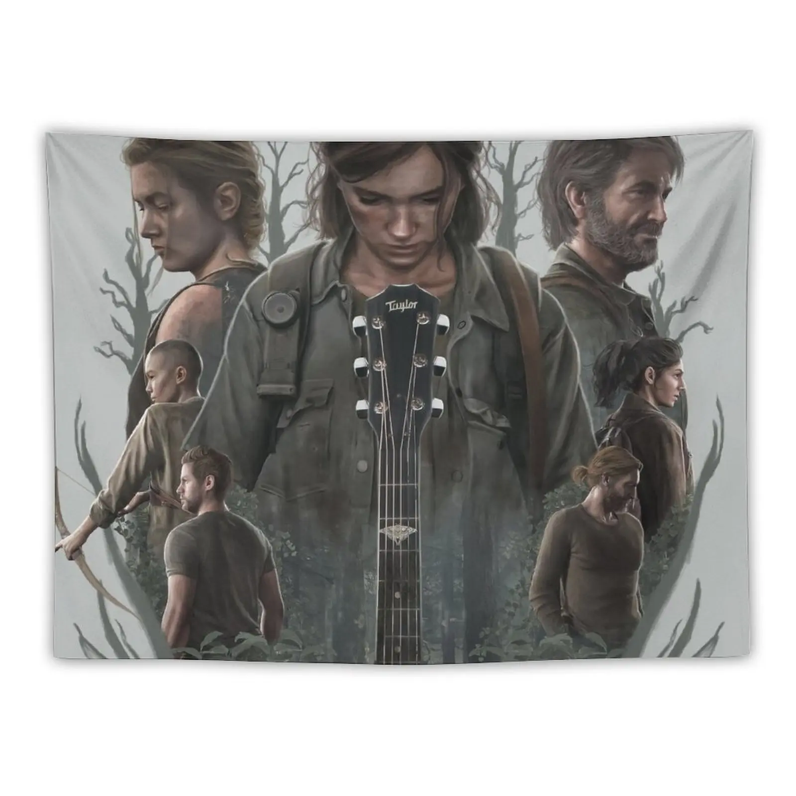

New The Last of Us Tapestry Wall Hanging Wall Bedroom Organization And Decoration Wall Coverings