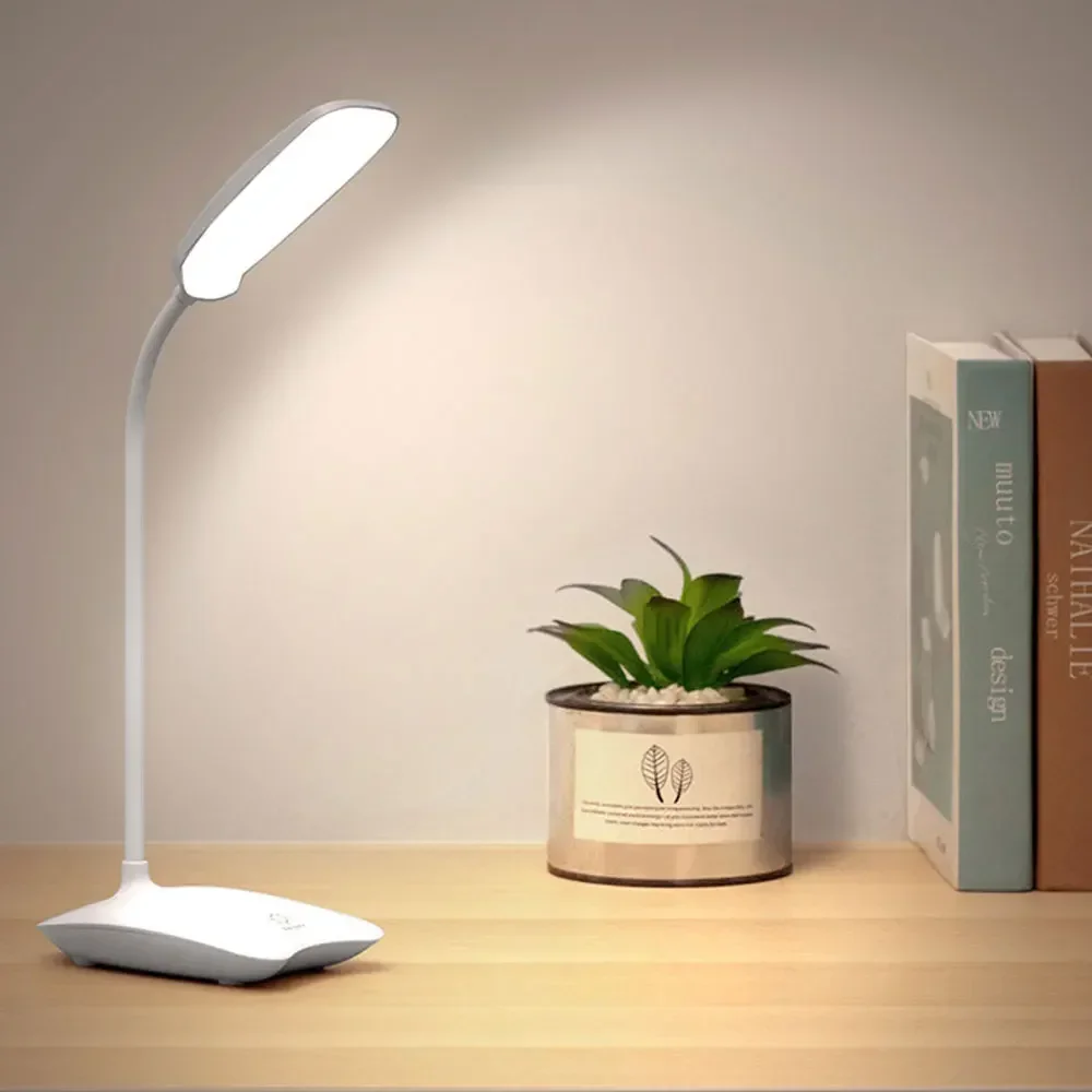 Table Lamp Rechargeable  Tube Eye Protection Lamp Study Room Study Reading Table Lamp Portable Night Light Lamp