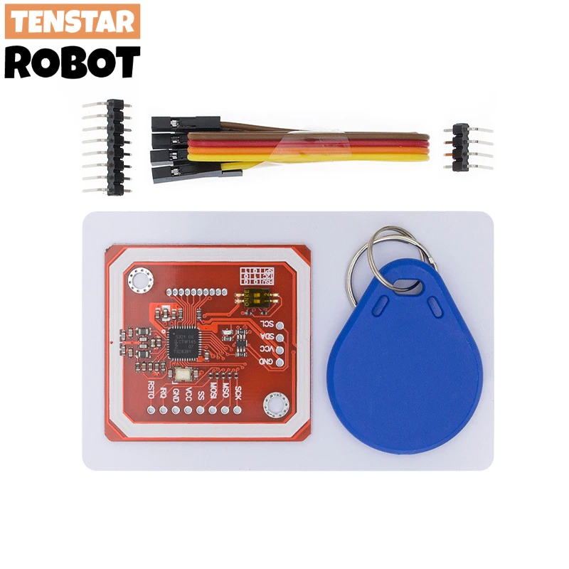 TENSTAR ROBOT PN532 NFC RFID Wireless Modul V3 Benutzer Kits Reader Writer Modus IC S50 Karte PCB Attenne I2C IIC SPI HSU