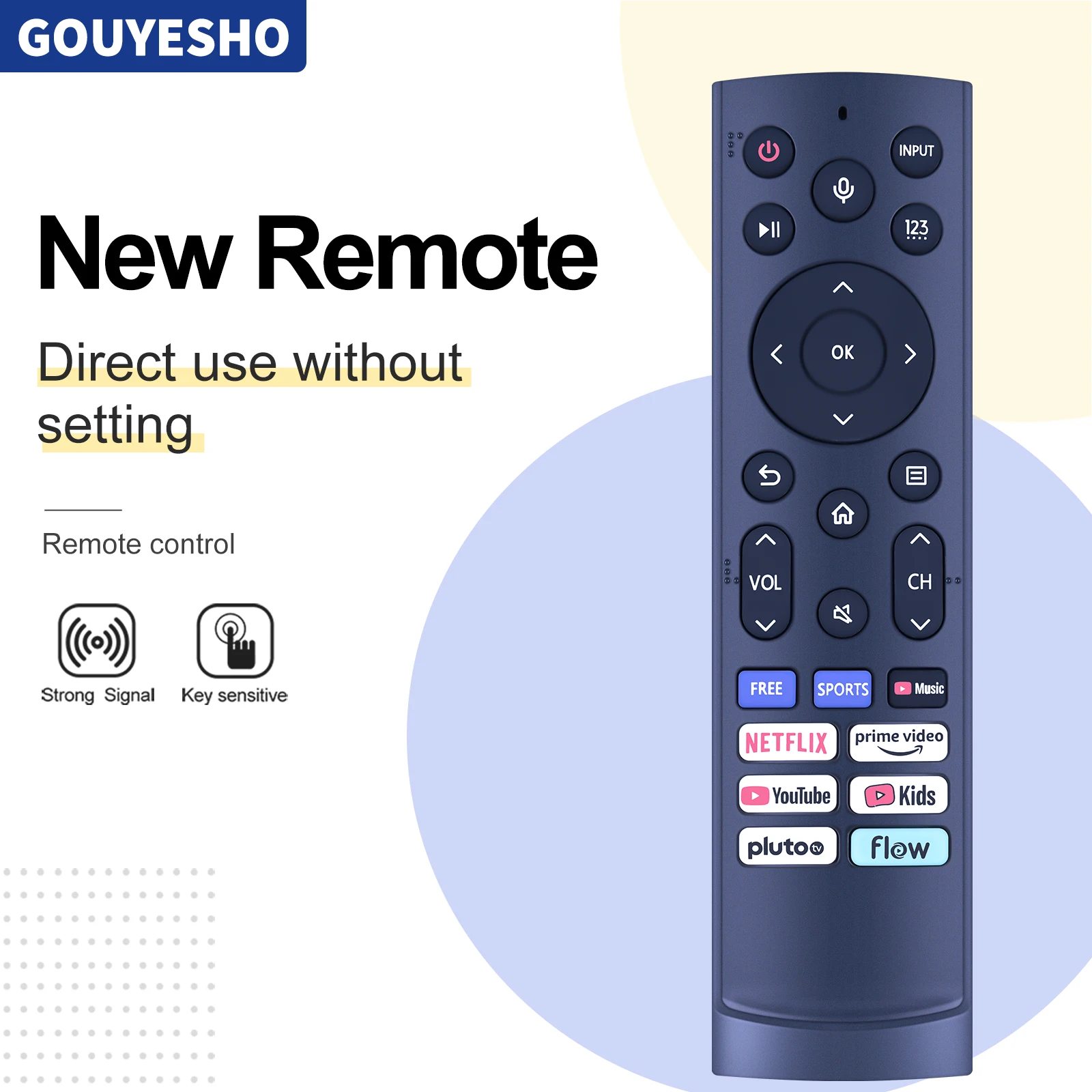 

New Voice Remote Control ERF3I90N ERF3190N for NOBLEX Hisense Smart TV