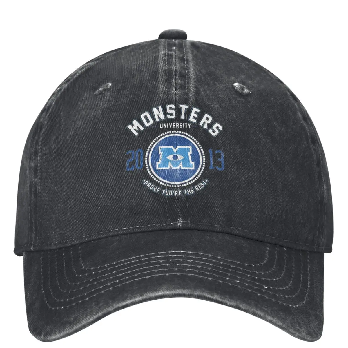 Monsters Inc. Mike And Sully Washed Baseball Cap University Sullivan Boo Street Style Dad Hats Summer Men Adult Snapback Cap