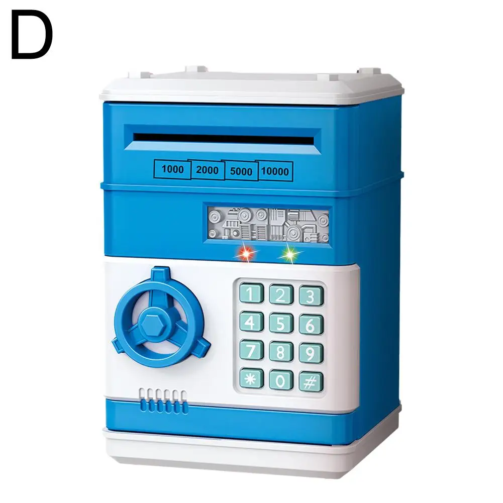 Mini tirelire pour enfants, mot de passe multifonctionnel avec boîte tirelire nouvelle récupération et année rouge créatif envel I3H5