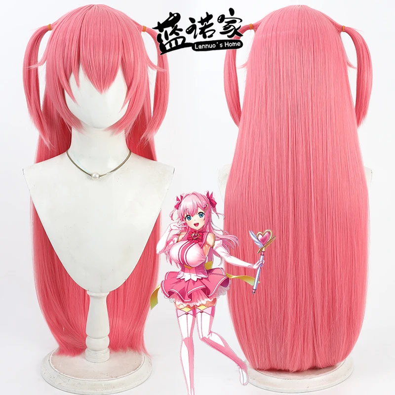 

Аниме Pretty Cure Asahina Akari, парик для косплея, реквизит для Хэллоуина, синтетические волосы, термостойкое волокно + шапочка для парика