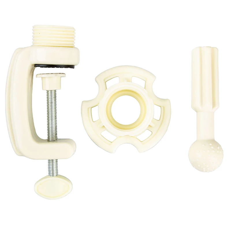 1Pc Mini Wig Head Stand Table Clamp Training Mannequin Wig Head Holder Adjustable Plastic Material Hair Accessory Tools