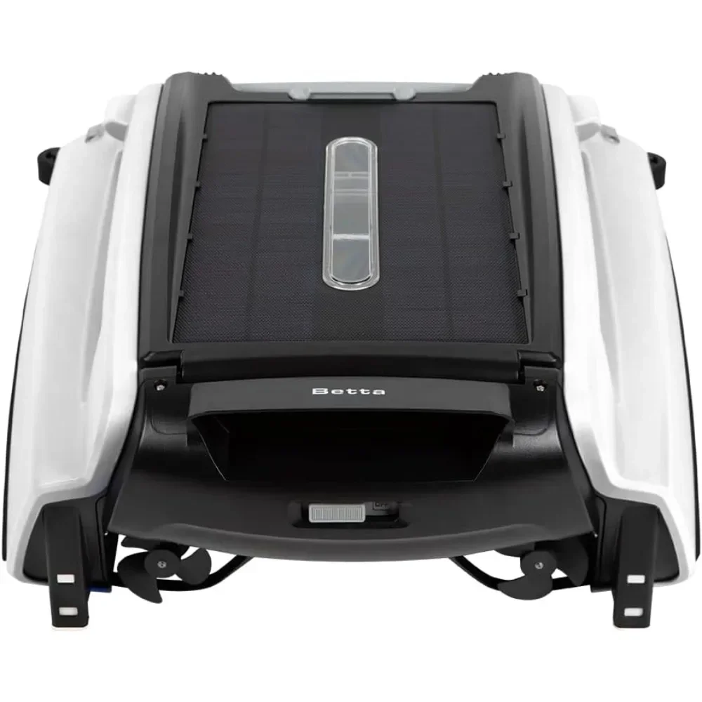 SE Solar Powered Automatic Robotic Pool Skimmer Cleaner with Enhanced Core Durability and Re-Engineered Twin