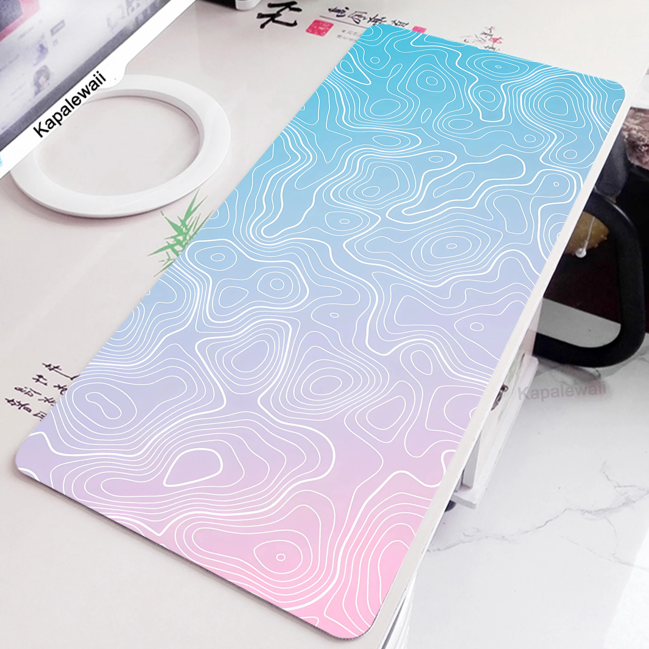 

Topographic Map Art Mouse Pad Game Mousepad Strata Liquid Gamer Mouse Mat Computer Accessories Keyboard Pads Gaming Table Carpet