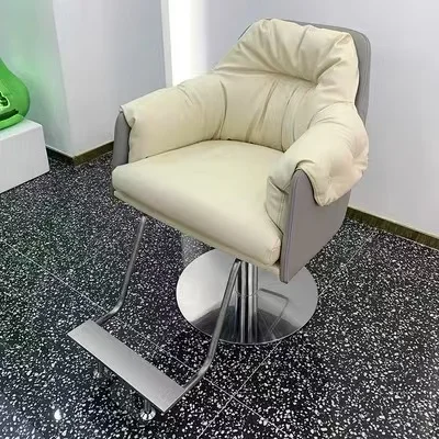 New Barber Shop Chair Hair Salon Dedicated High-end Haircut Perm And Dyeing Chair Fashionable Hair Cutting Stool