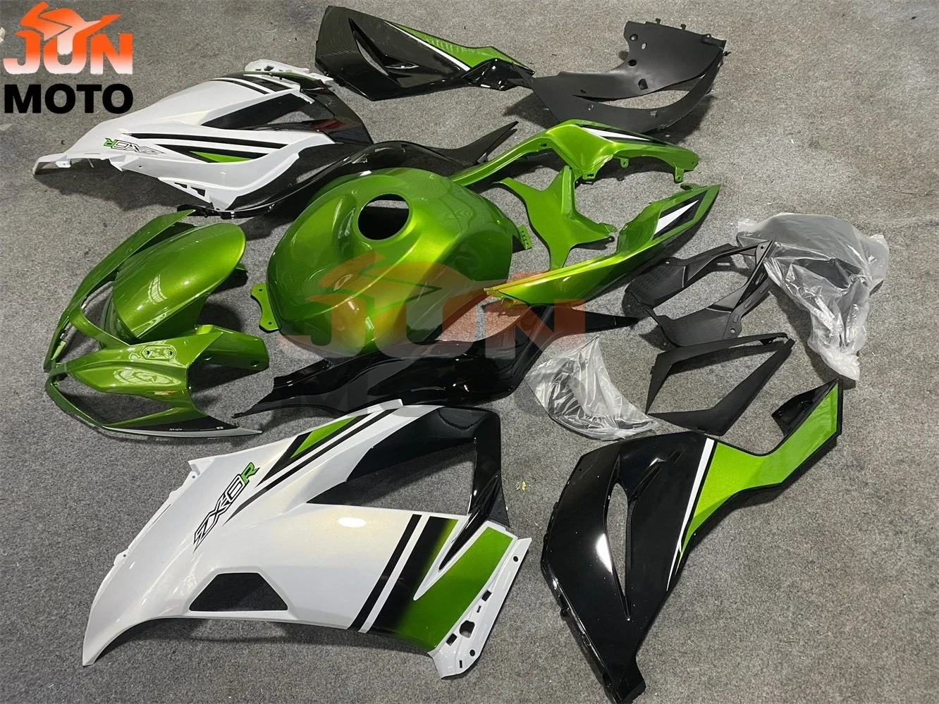 JUN New ABS Motorcycle Custom Fairings Kit Fit for kawasaki Ninja ZX6R 636 2013 2014 2015 2016 ZX-6R 13 14 15 16 17 18 fairing view 4
