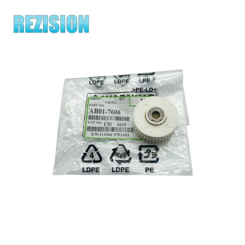 2x ab017606 24z/46z engrenagem para ricoh 2075 7500 8001 7502 9001 9002 8000 mão alinhamento rolo engrenagem impressora copiadora peça de reposição