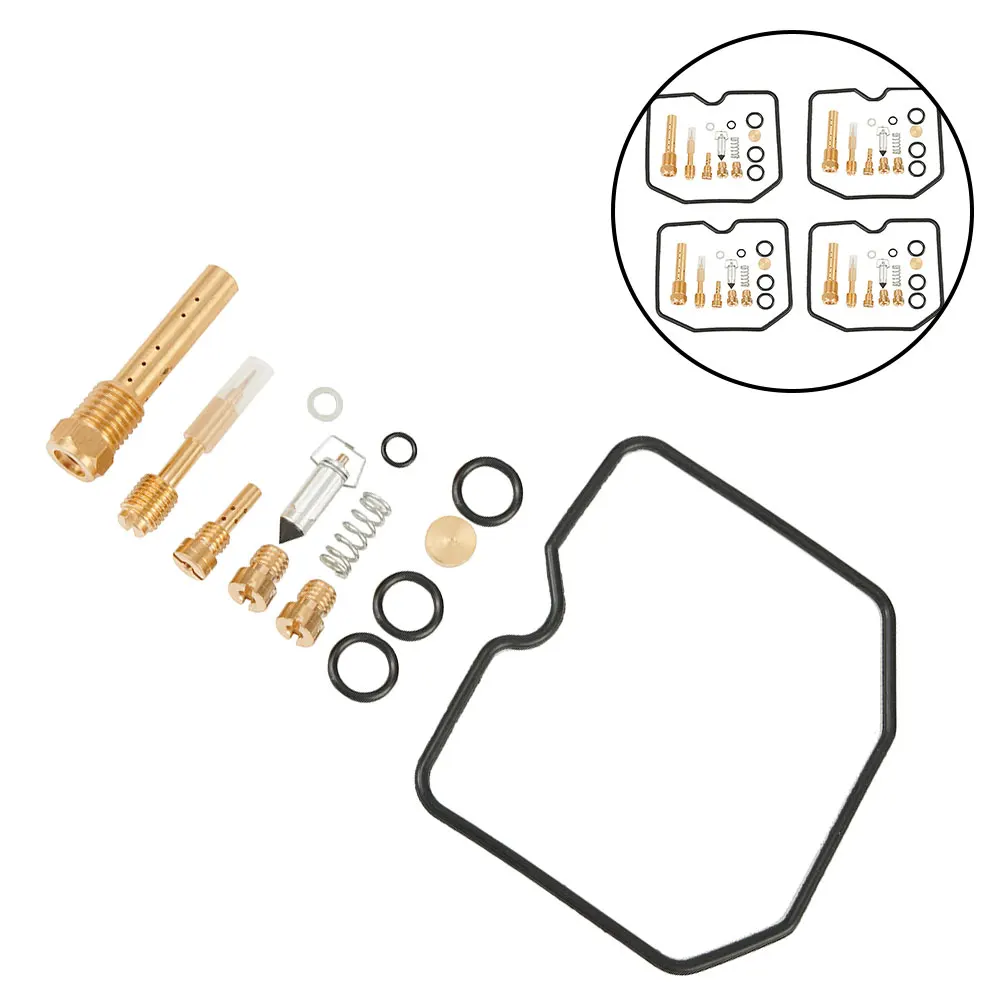 

4 Set For Suzuki GSF600S Bandit Carburetor Repair Kit - Brand New, High Quality, Metal & Rubber, Easy Installation