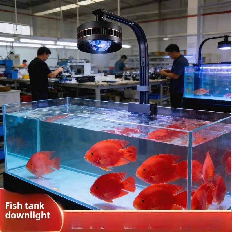 Full Spectrum Simulation Sunlight Fish Tank Downlight Aquatic Grass Stream Landscape Light Goldfish