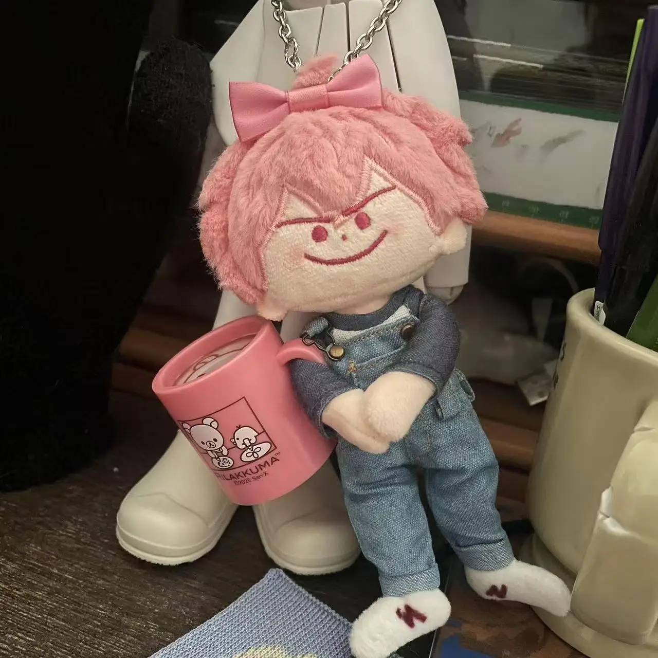 

15cm PLAVE Bami Plush Cute Kawaii Stuffed Doll Anime Figure Pendant Keychain Cosplay Gift