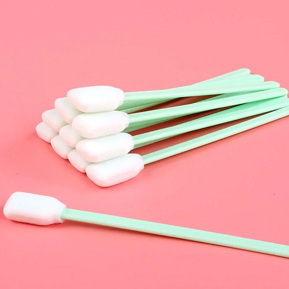 Accessories Cotton Swabs Purification 15*12*2cm 50 Pcs Anti-static Dust-Green&White Reliable Sponge Versatile