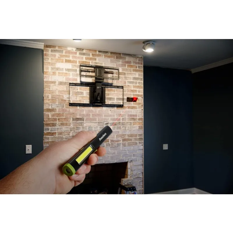 PowerSmith PILP450UVL 450/140 Lumen recarregável LED Caneta de inspeção com inundação, ponto, luz UV 365 nm