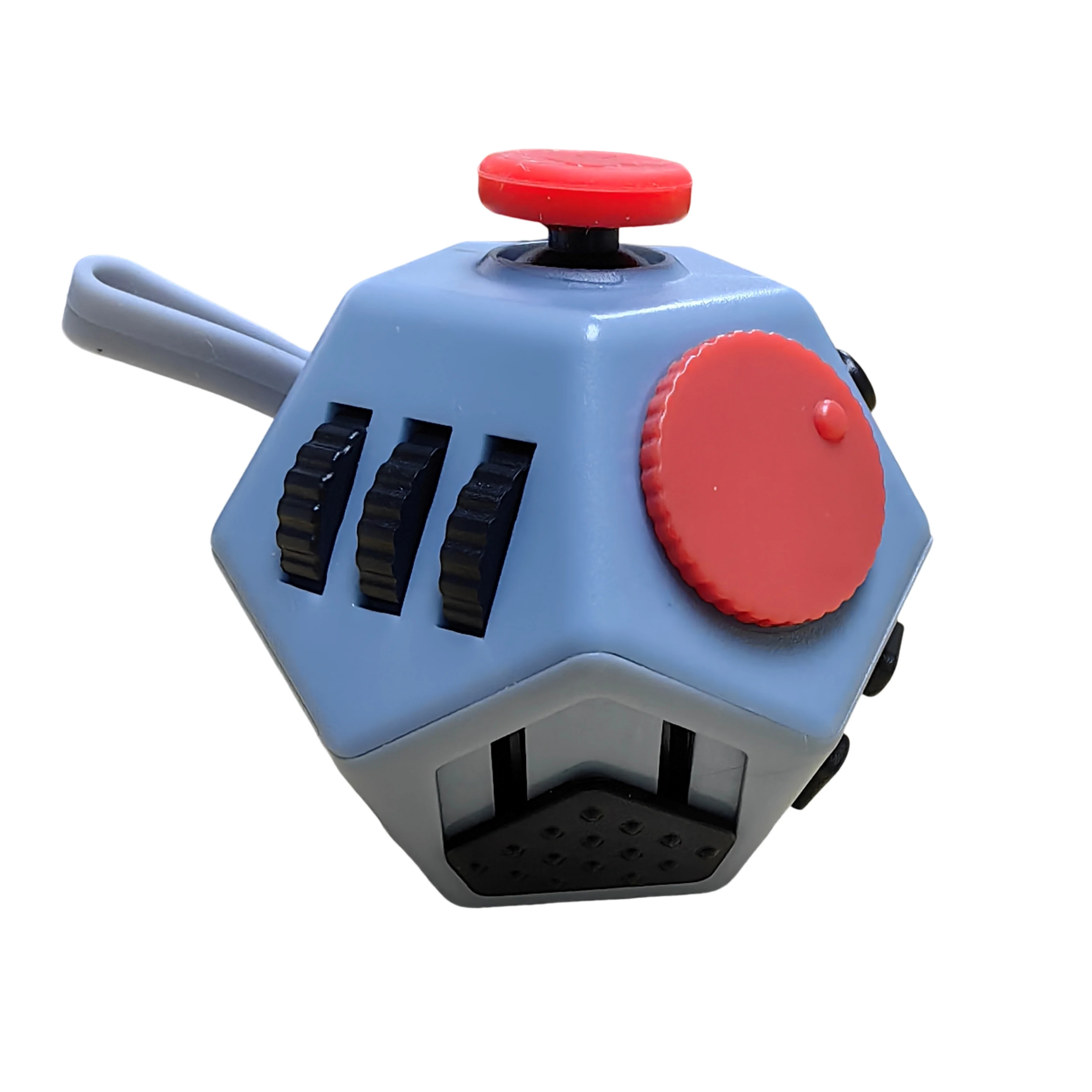 Anti-Stress Fidget Toy - Plastic Gaming Cube for Anxiety Relief Focus & Relaxation Gift Present for Attention-seeking