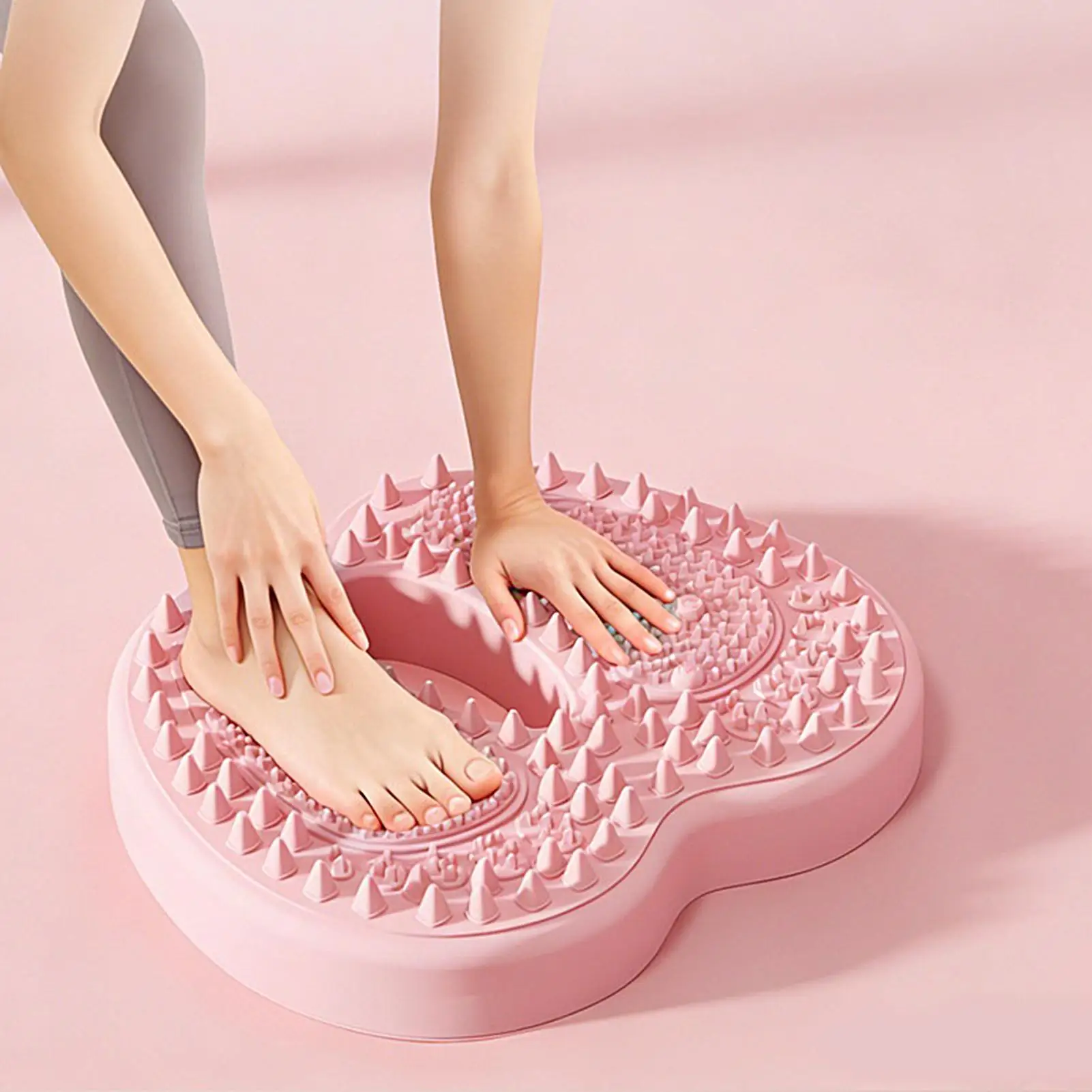 Massage Mat For Foot Inflatable Anti-Slip Feet Massage Household Foot Massager For Women Men Players Athletes Laborers Travelers