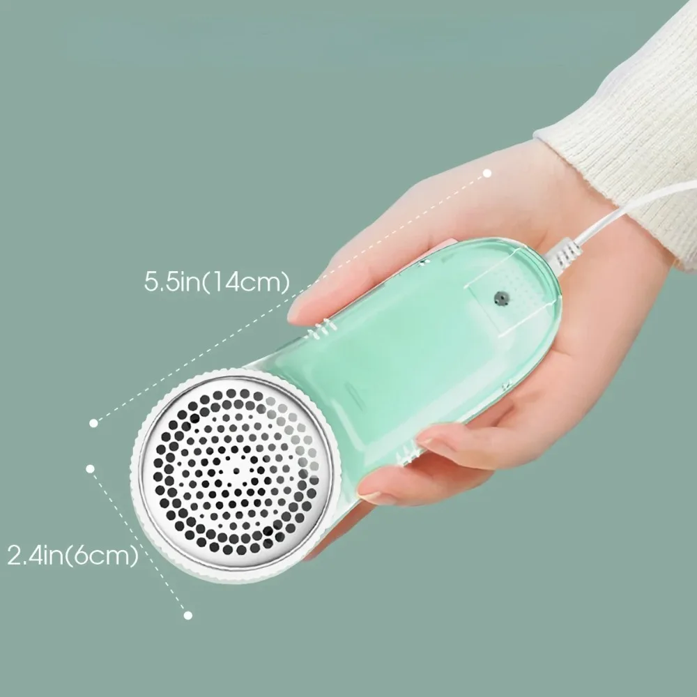 Household Clothing Lint Remover Fabric Shaver Take Out Lint Remover for Clothes Removes Hairs Home Cleaning From Cat Electric