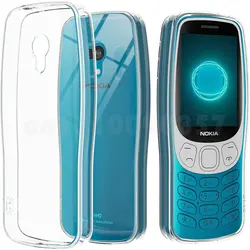 Ultra Thin Clear Soft TPU Back Phone Case Cover For Nokia 3210 4G 2024 TA-1543 TA-1545 TA-1549 TA-1556 TA-1559 TA-1563