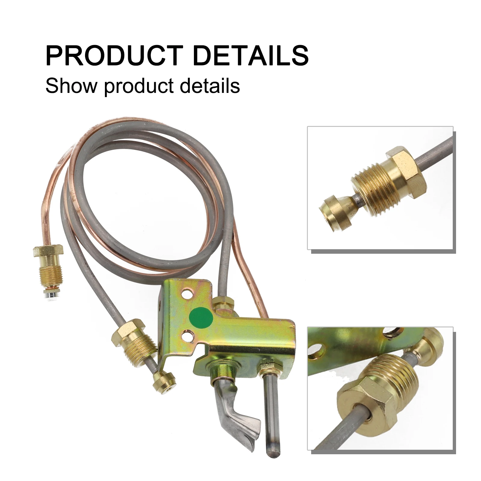 

Water Heater Thermocouple Assembly Kit Natural Gas Replacement Accessories Pilot Thermocouple Assembly Home Improvement