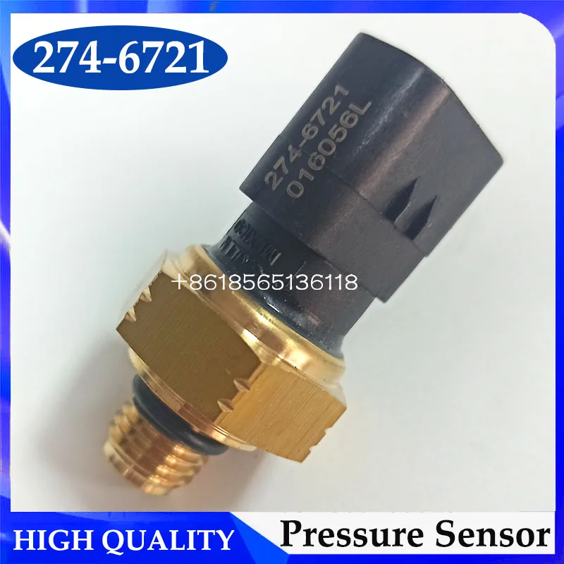 C4.4 C6.4 C4.2 Engine Oil Pressure Sensor 274-6721 2746721 for 320D 319D 315D 313D Excavator Pressure Switch