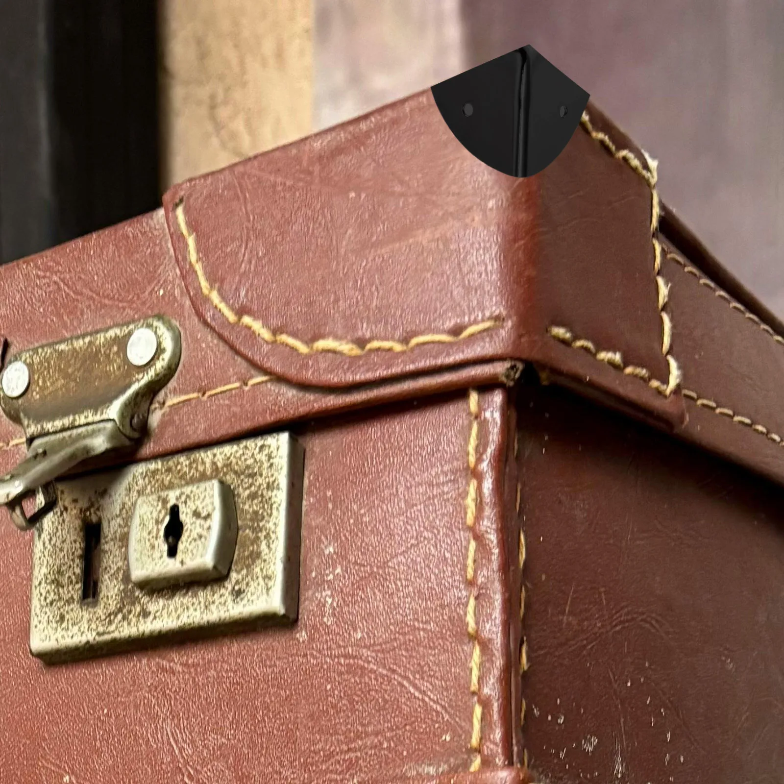 16Pcs Metal Edge Protectors Corner Guards for Toolboxes Makeup Cases Furniture Safety Impact Defense Transport Protection