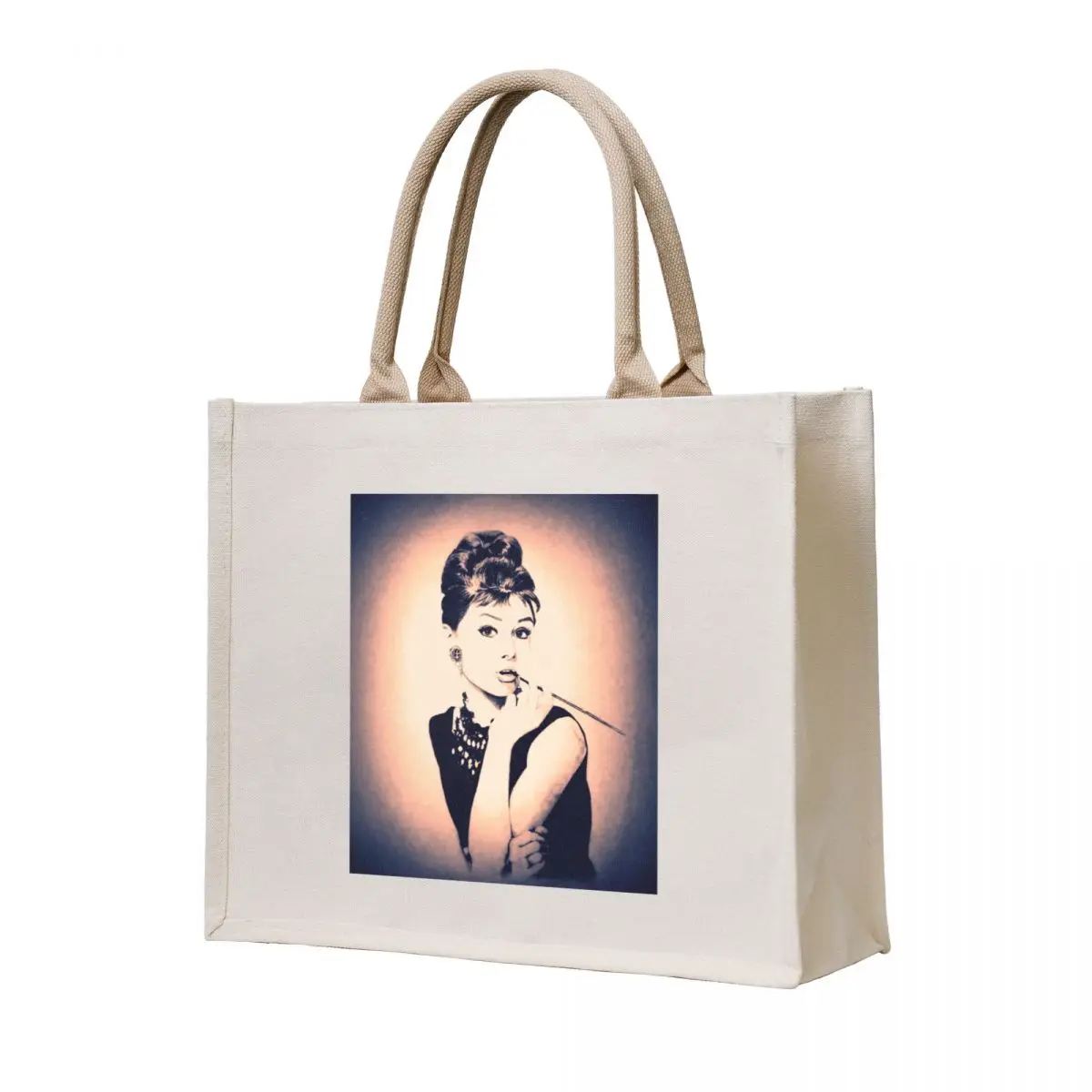 

Audrey Hepburn Tote Bag personalized tote bag tote bags men Cloth bags
