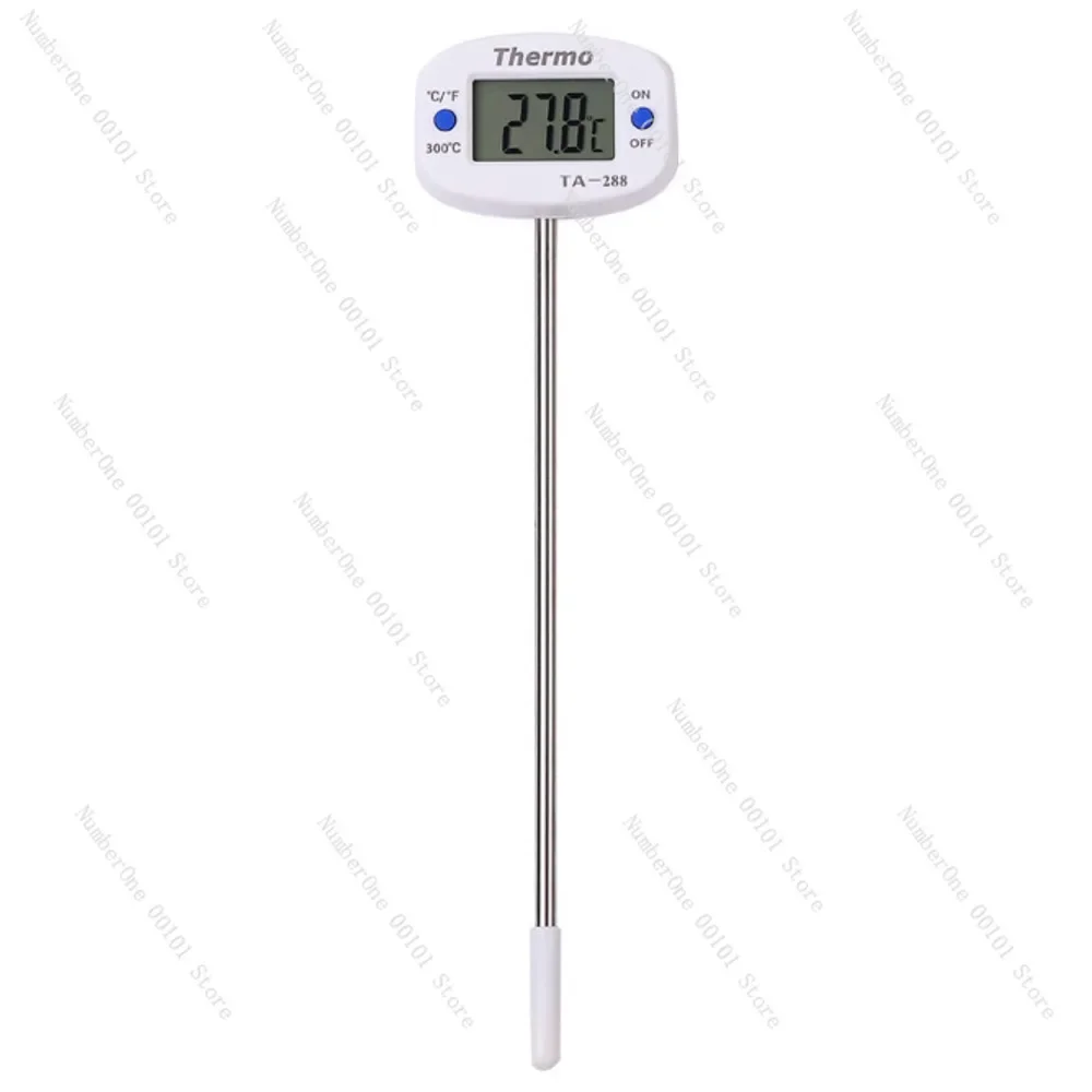 100pcs Household Ta288 Needle Type Food Thermometer Kitchen Food Oil Milk Water Electronic