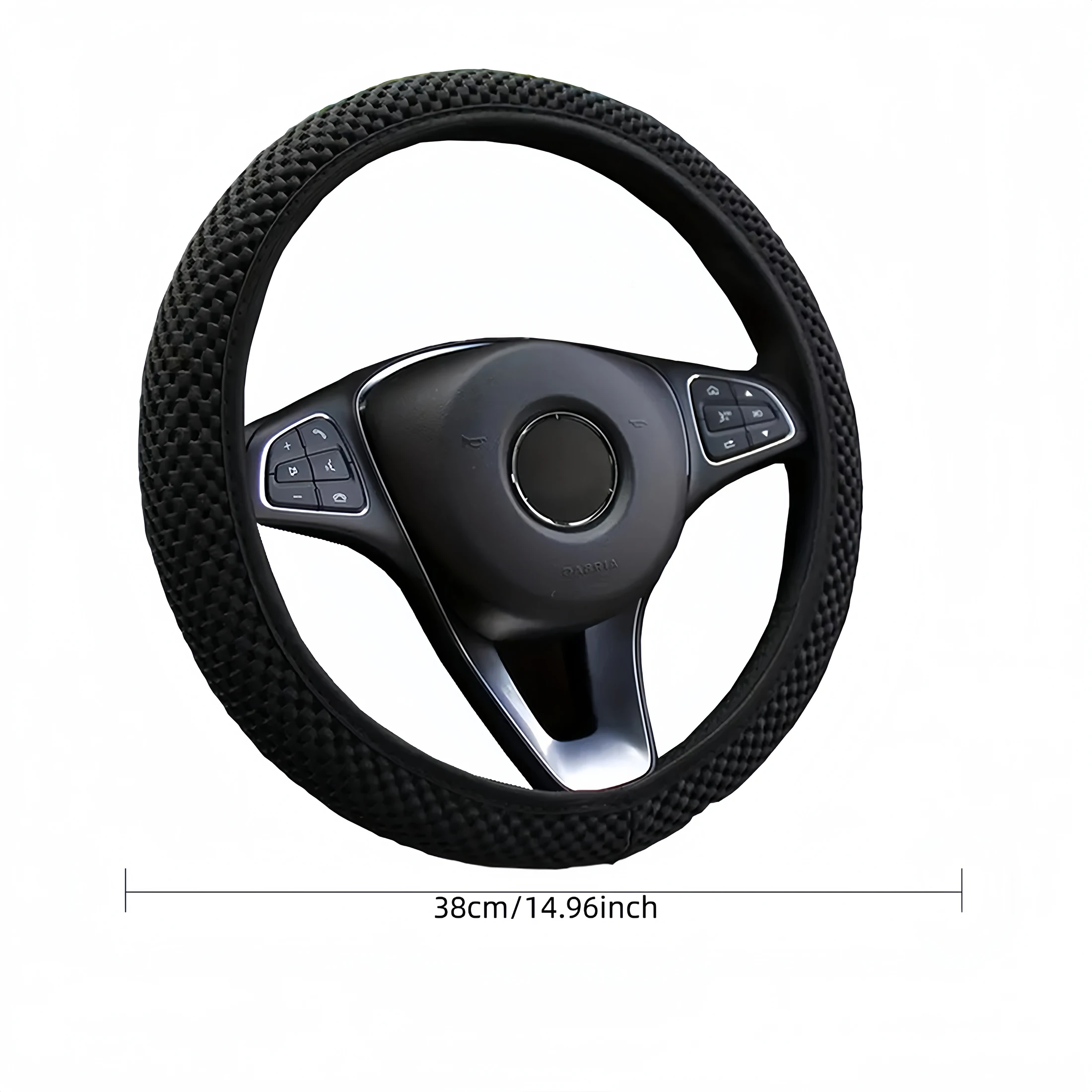 Four Seasons Universal Ice Silk Car Steering Wheel Cover