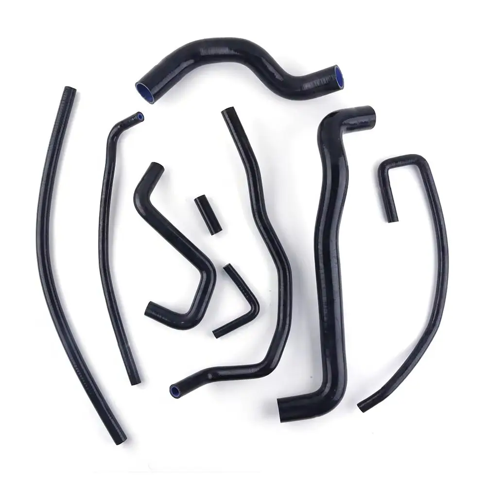 9PCS 3PLY For CHEVY CORVETTE 5.7L LT1 V8 1991 1992 1993 1994 1995 1996 Silicone Air Intake Inlet Induction Hose Pipe Tube Kit