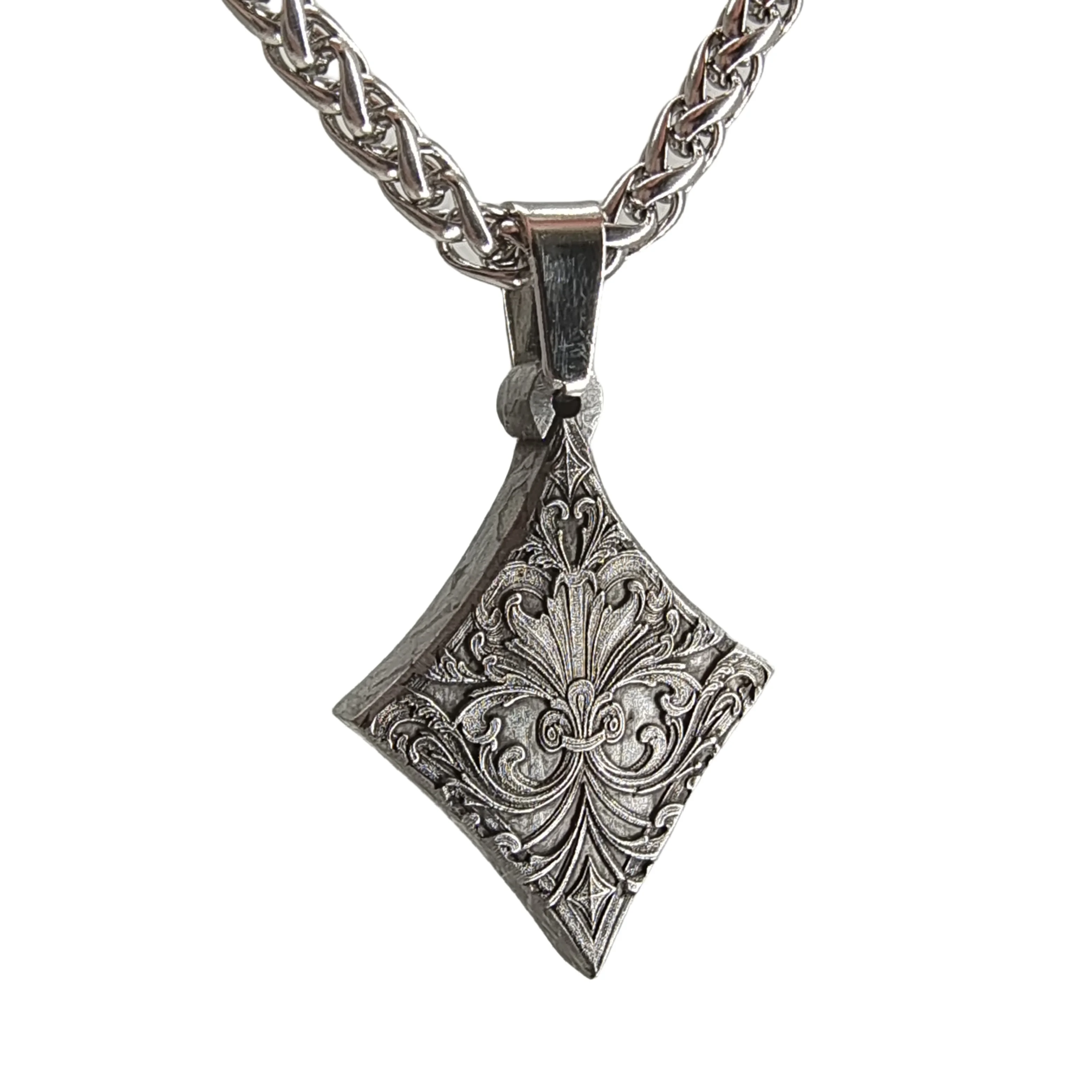 

6.4Muonionalusta Iron Meteorite Pendant Natural Iron Meteorite Material Carving Pendant Jewelry Gift-D62