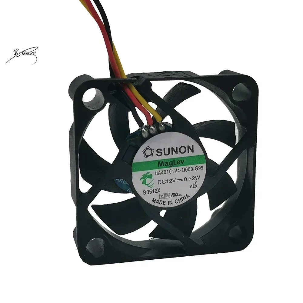 for  original Sunon HA40101V4-Q000-G99 4010 12V computer CPU mute fan 4cm 40x40x10mm