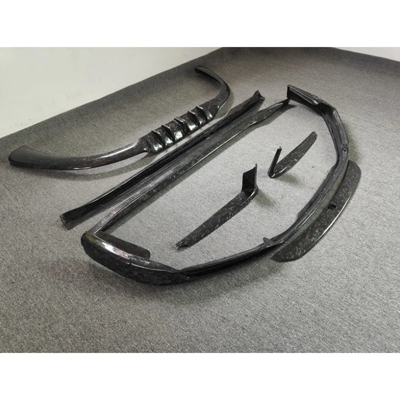 

Suitable for Porsche 992 modified body kit THYT style forged carbon fiber front bumper lip rear diffuser side skirt air inlet