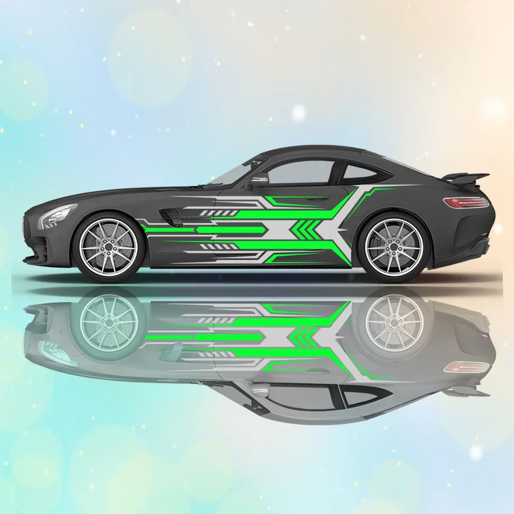 

Racing Line Speed Sense Car Vinyl Wraps Decal Self-adhesive PVC Sticker Suitable for Trucks SUV Decoration Auto Accessories Gift