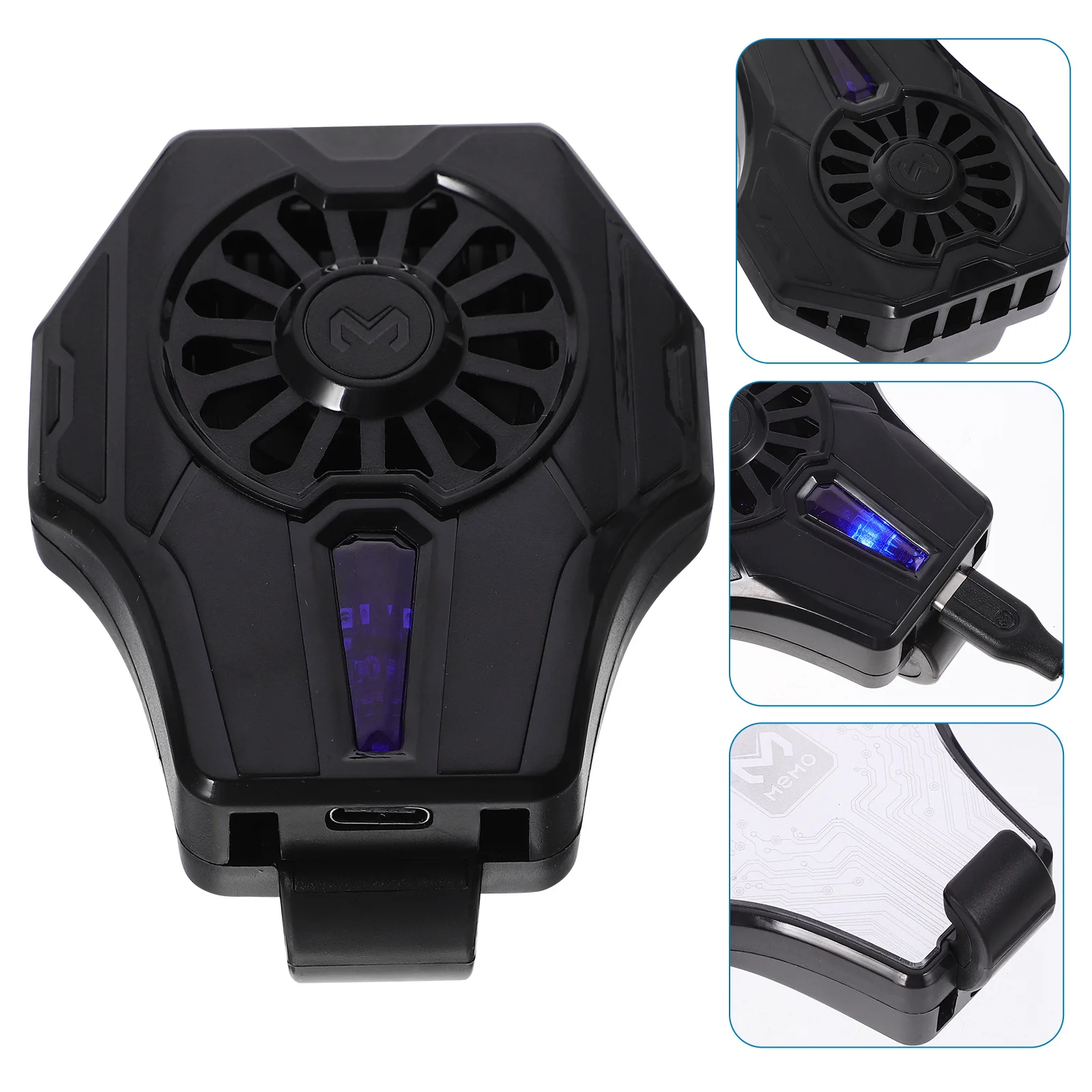 

Semiconductor Cooler Chip Phone Radiator Mini Size Mobile Device Compatible Smartphone Efficient Heat Dissipation