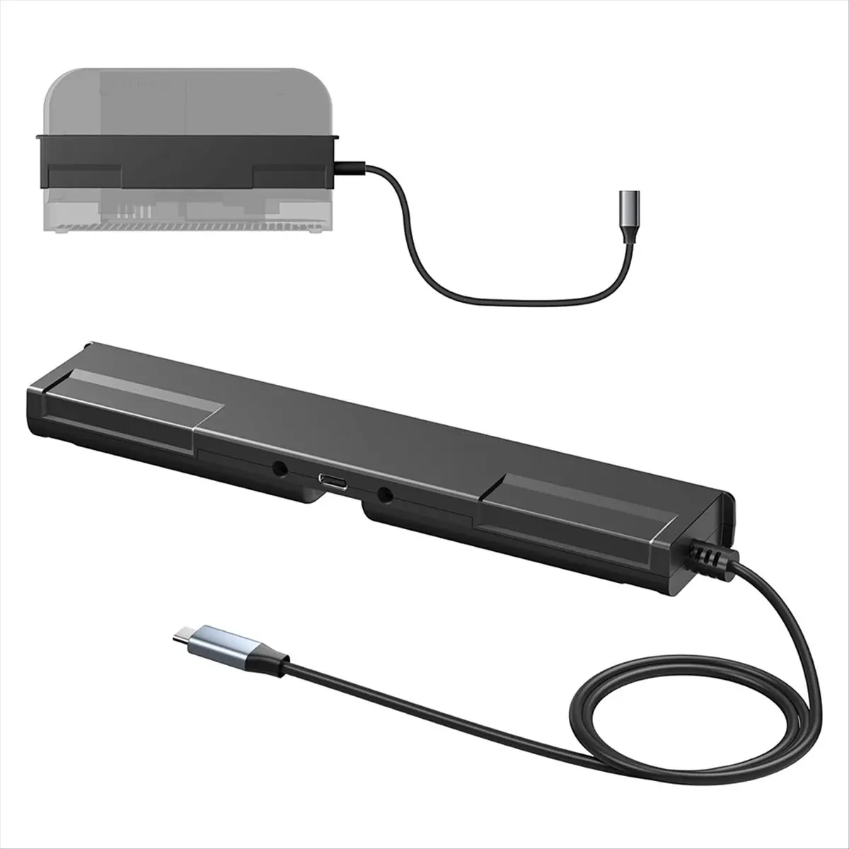 Extension Cable for Switch 2 Host Base Extension Cable Projection TV Type-C to NS2 Base Adapter Cable