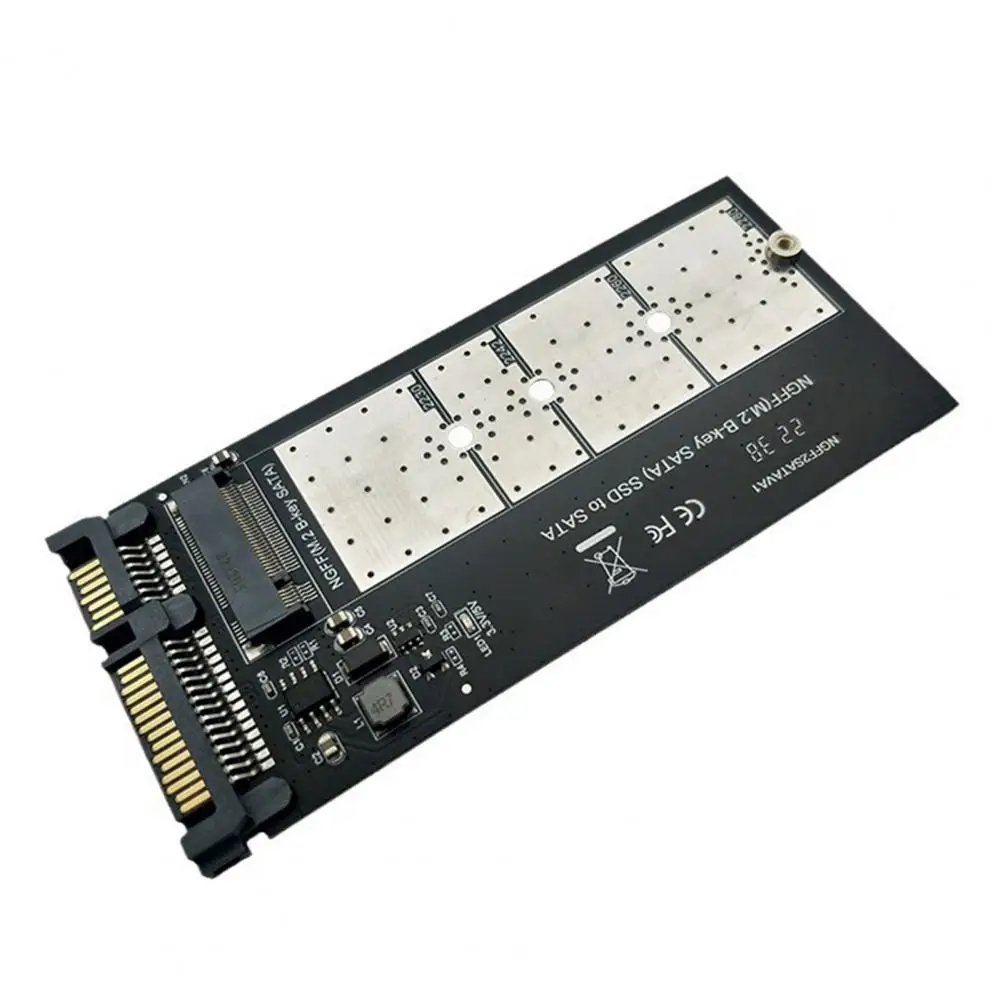 Low Power Consumption Ssd Adapter M.2 Ngff to Sata Adapter Card with Screwdriver B Key Ssd Converter 2.5 Inch Sata Iii for M.2
