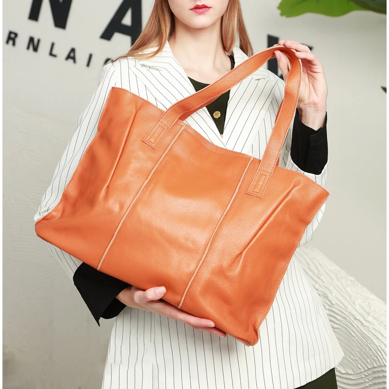 

MALLUO Brand 2024 Autumn New 100% Women's Luxury Bag Casual Handbag Women's Fashion Shoulder Bag Women's Leather Shoulder Bag