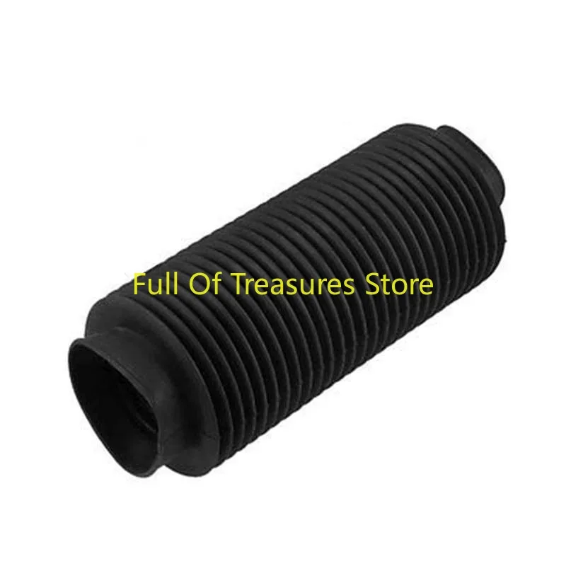 1PC 50x500x76mm 50mm Inner Dia Black Rubber Corrugated Sleeve Flexible Moulded Bellows Max Length 500mm