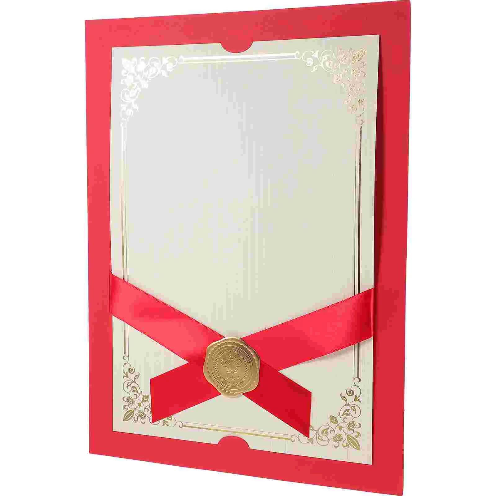 

Certificate Envelope File Holders Letter of Appointment Paper Graduation Diploma Cover