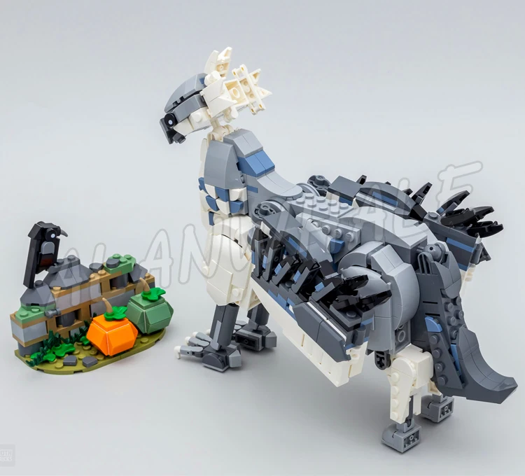 723pcs Magische Wereld van Tovenaars Hippogriff Vliegende Dieren Pompoenen Yard 7816 Bouwstenen speelgoed Compatibel Met Model
