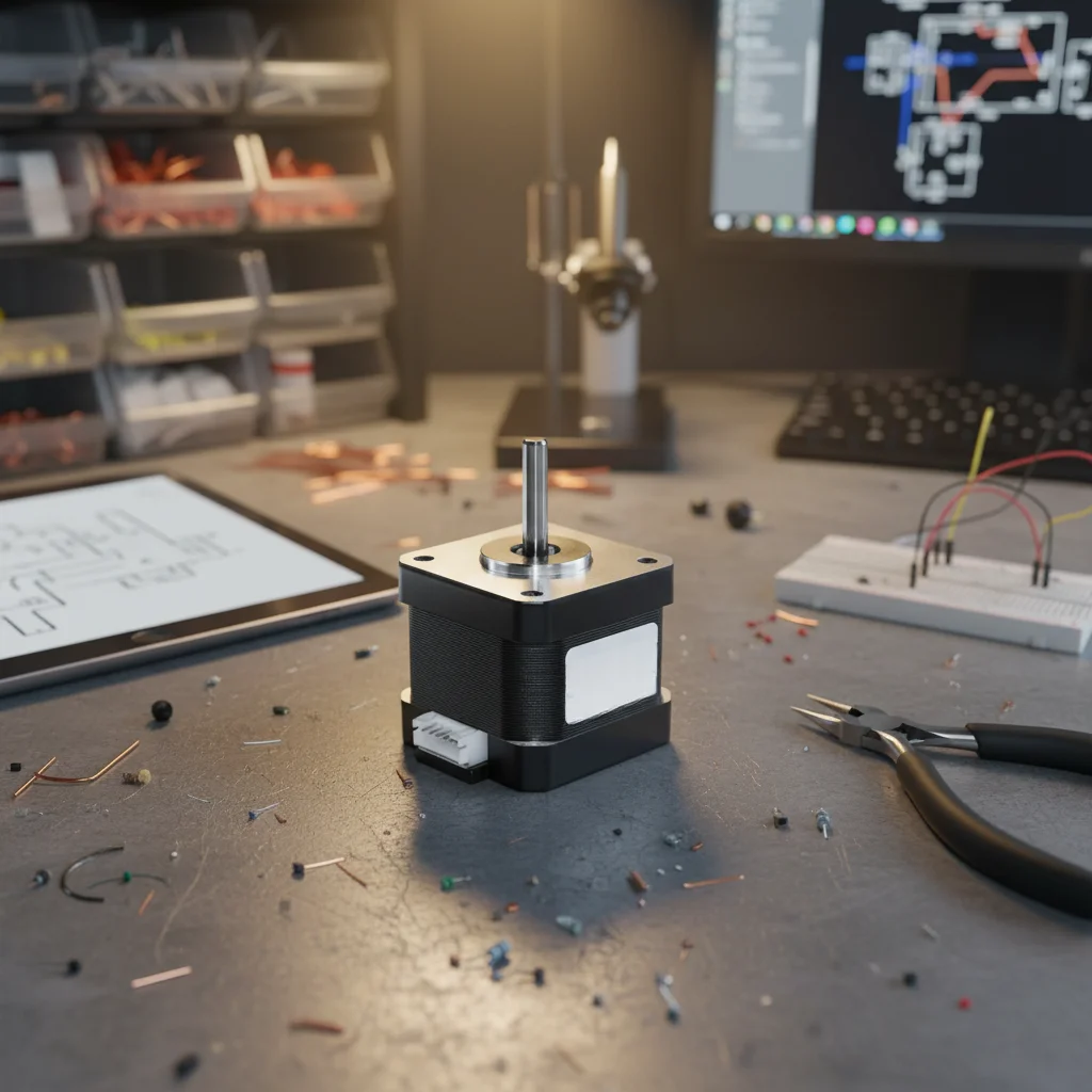 

1 шт., высокопроизводительный 42 шаговый двигатель 17HS4401S, замена для аксессуаров для 3D-принтеров, простая установка