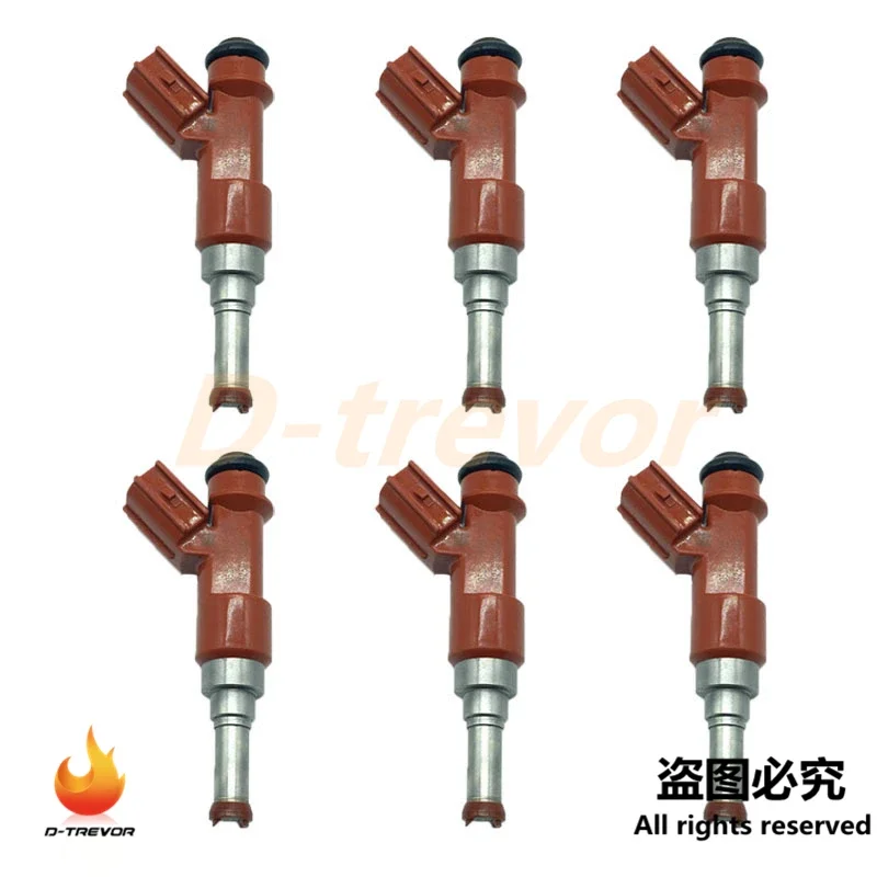 

6pcs 23250-31050 Fuel Injectors nozzle For Toyota Lexus Camry RAV4 Highlander 3.5L 23250-0P040 23209-31050